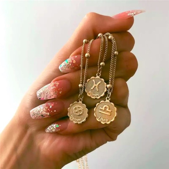 Libra September-October Horoscope Zodiac Necklace - Picture 12 of 12